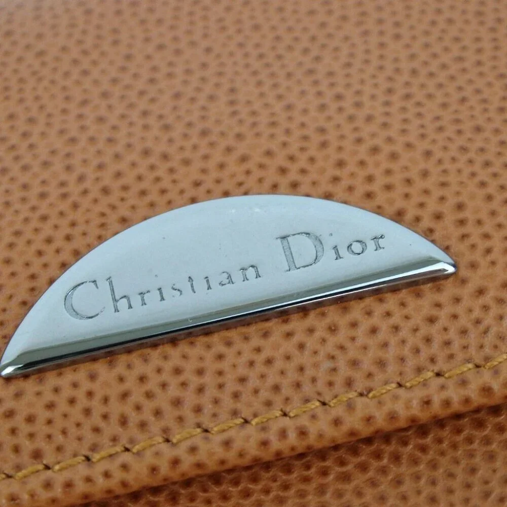 Authentic Christian Dior wallet leather [Used]